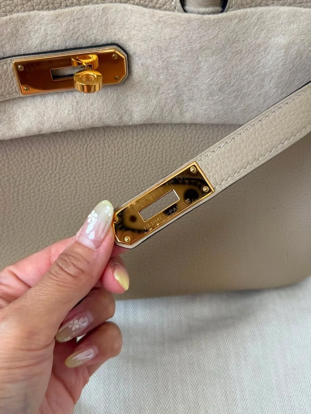 Birkin 30 Togo in Trench